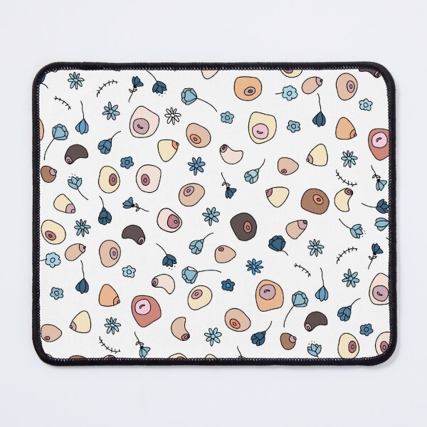 Item preview, BOOBS FLOWERS SHOWER CURTAIN designed and sold by aydapadi.