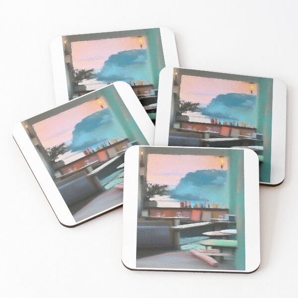 Item preview, Seaside Serenity City Lights designed and sold by PanoramaPrints.