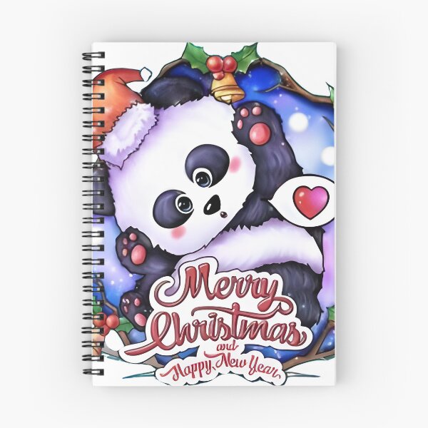 Item preview, Adorable Panda’s Merry Christmas & New Year designed and sold by DraapFashion.
