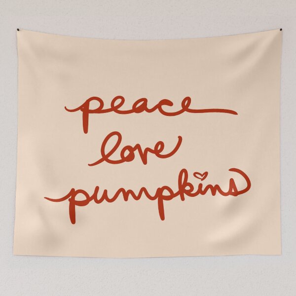 Item preview, Peace, Love, Pumpkins designed and sold by abeink.