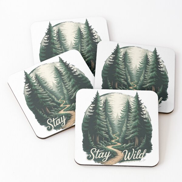 Item preview, Stay Wild - Into the Forest designed and sold by TeesHearts100.