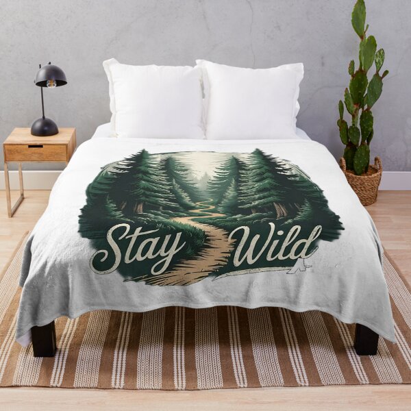 Item preview, Stay Wild - Into the Forest designed and sold by TeesHearts100.