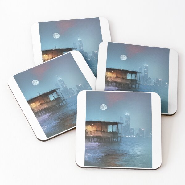 Item preview, Serene Pier Nightscape designed and sold by PanoramaPrints.