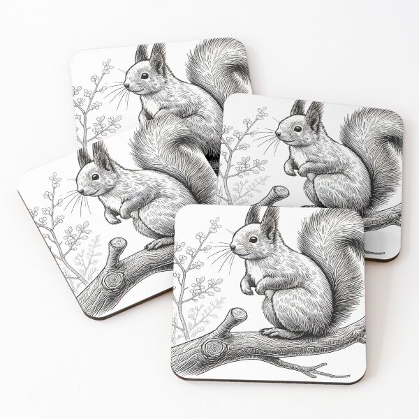 Item preview, "Whimsical Woodland Squirrel" designed and sold by taworn.