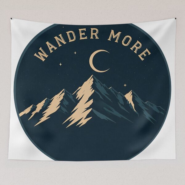 Item preview, Wander More - Nightfall Escape designed and sold by TeesHearts100.