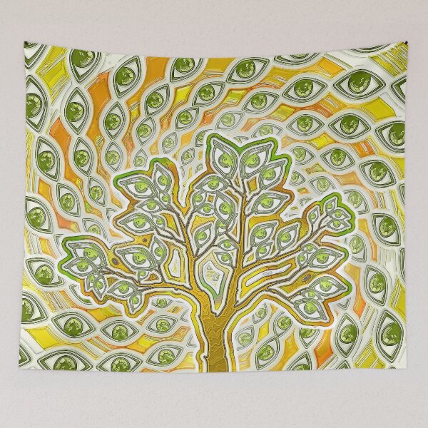 Item preview, TechnicolourEyetreeGrowth4 designed and sold by Klaus Bremner (Autotelic Art).