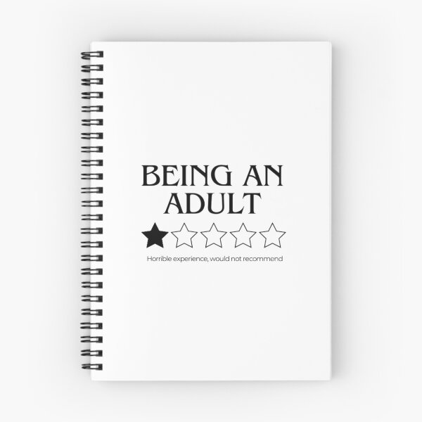 Item preview, being an adult designed and sold by SpongyDesings.