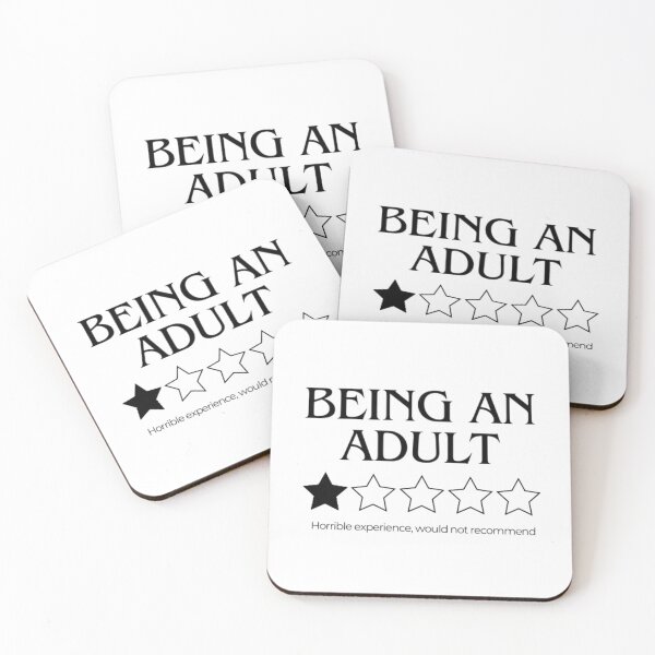 Item preview, being an adult designed and sold by SpongyDesings.