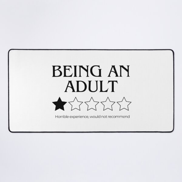 Item preview, being an adult designed and sold by SpongyDesings.