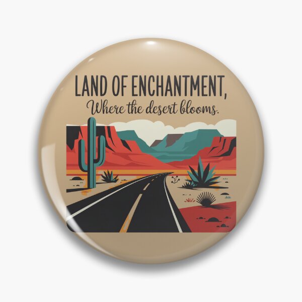 Item preview, Land of Enchantment Where The Desert Blooms designed and sold by Peter Stawicki.