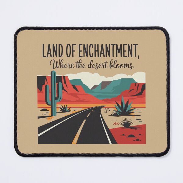 Item preview, Land of Enchantment Where The Desert Blooms designed and sold by Peter Stawicki.