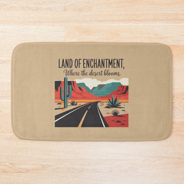 Item preview, Land of Enchantment Where The Desert Blooms designed and sold by Peter Stawicki.