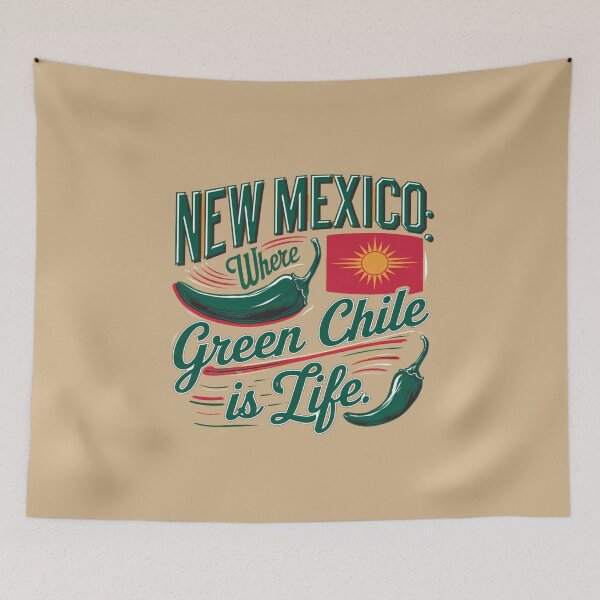 Item preview, New Mexico Where Green Chile Is Life designed and sold by Peter Stawicki.