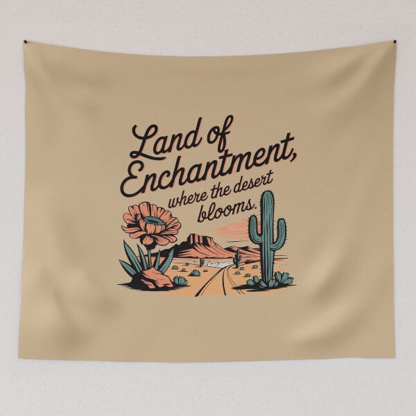 Item preview, Land of Enchantment Where The Desert Blooms designed and sold by Peter Stawicki.