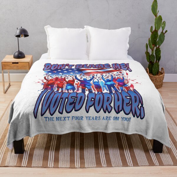 Item preview, Don’t Blame Me, I Voted for Her – 2024 Election Graphic designed and sold by GiftedExplorer.
