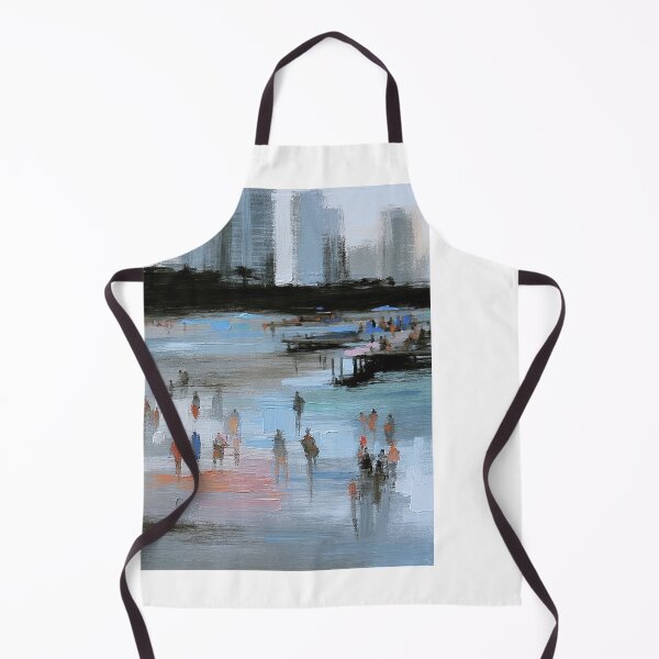 Item preview, Silver Moonlit Beach Breeze designed and sold by PanoramaPrints.