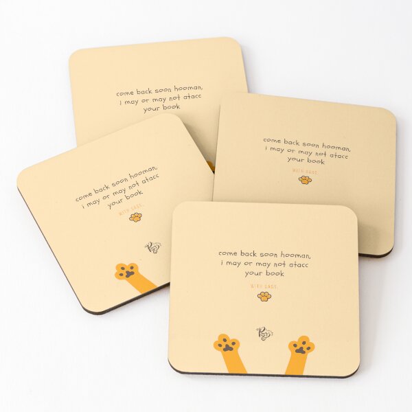 Item preview, Sassy Cat With Sass (yellow) designed and sold by ProsetoPrint.