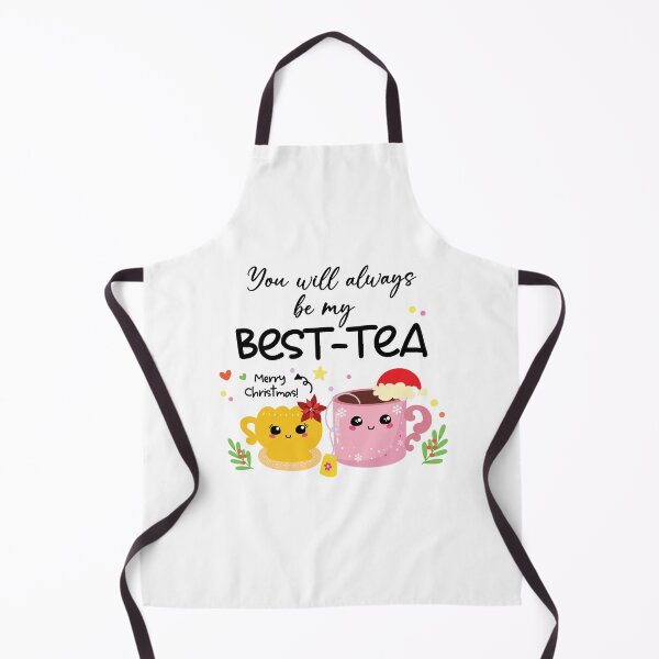 Item preview, You Will Always Be My Best Tea Merry Christmas Bestfriend Gifts Cute Design Sticker designed and sold by dearlymadecustoms.
