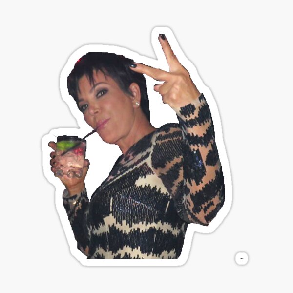 kris jenner Sticker