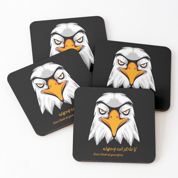 Item preview, Funny angry eagle design designed and sold by RAIN SPIRIT.