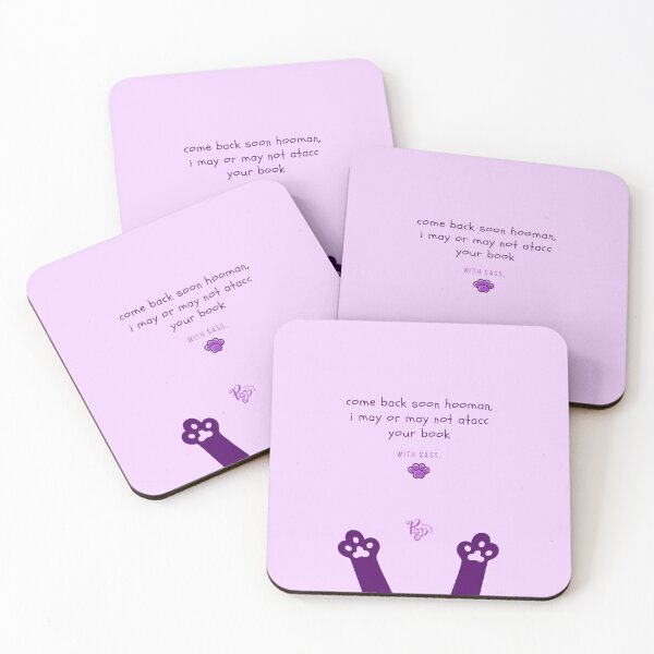 Item preview, Sassy Cat With Sass (purple) designed and sold by ProsetoPrint.