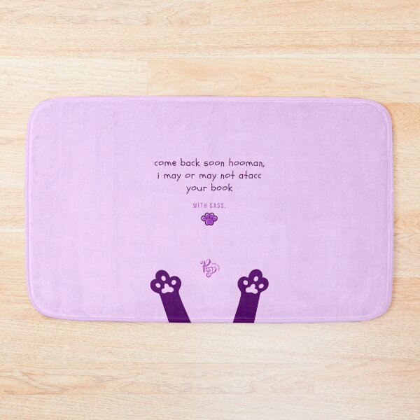 Item preview, Sassy Cat With Sass (purple) designed and sold by ProsetoPrint.
