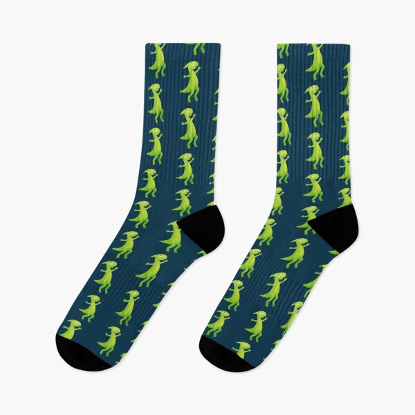 Item preview, happy dinosaur jumping designed and sold by KasTanDesign.