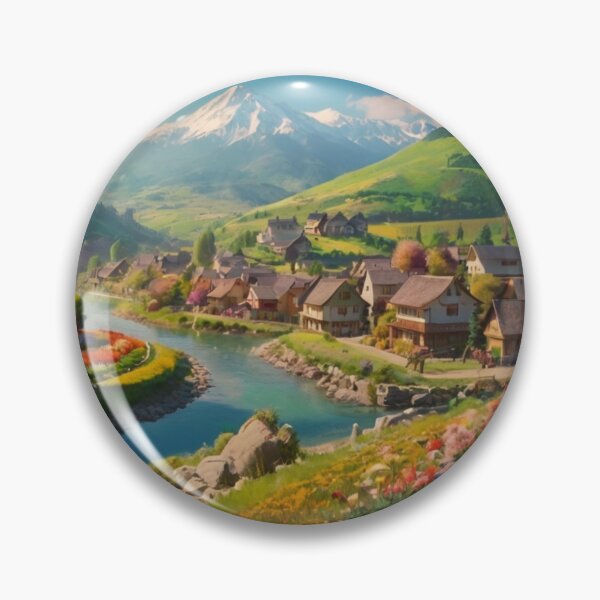 Item preview, Valley of Flowers and River Dreams designed and sold by BlareBlare.