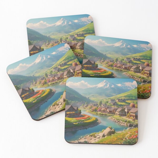 Item preview, Valley of Flowers and River Dreams designed and sold by BlareBlare.