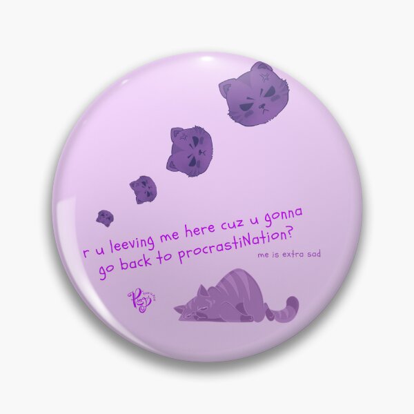 Item preview, Angry Cat (purple) designed and sold by ProsetoPrint.