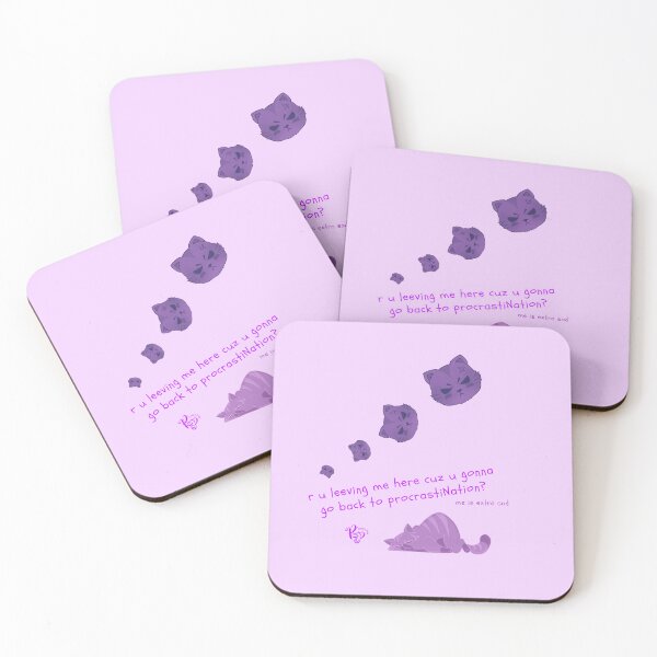 Item preview, Angry Cat (purple) designed and sold by ProsetoPrint.
