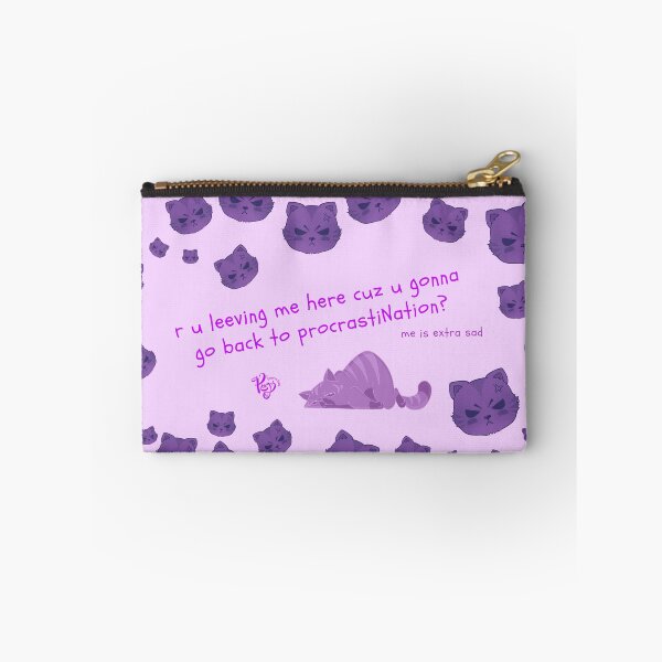 Item preview, Angry Cat (purple) designed and sold by ProsetoPrint.