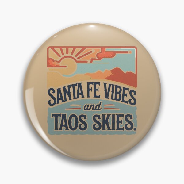 Item preview, Santa Fe Vibes and Taos Skies designed and sold by Peter Stawicki.