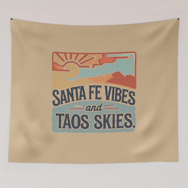 Item preview, Santa Fe Vibes and Taos Skies designed and sold by Peter Stawicki.