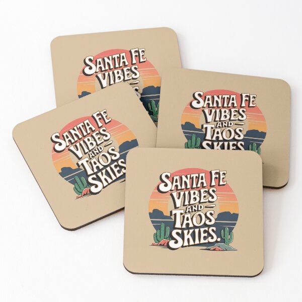 Item preview, Santa Fe Vibes And Taos Skies 70's Design designed and sold by Peter Stawicki.