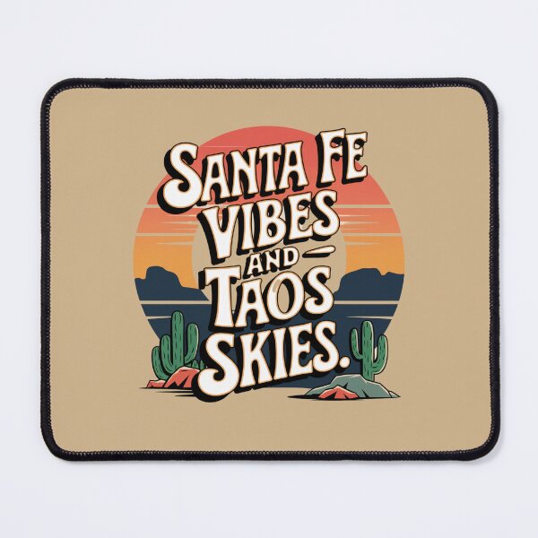 Item preview, Santa Fe Vibes And Taos Skies 70's Design designed and sold by Peter Stawicki.