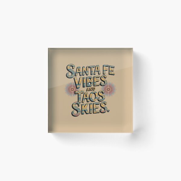 Item preview, Santa Fe Vibes And Taos Skies designed and sold by Peter Stawicki.