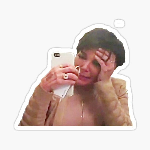 kris jenner Sticker