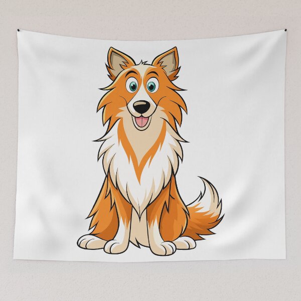 Item preview, Gentle Expression Collie Digital Art designed and sold by iwcus.