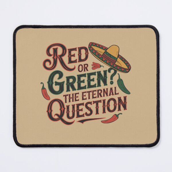 Item preview, New Mexico: Red or Green The Eternal Question designed and sold by Peter Stawicki.