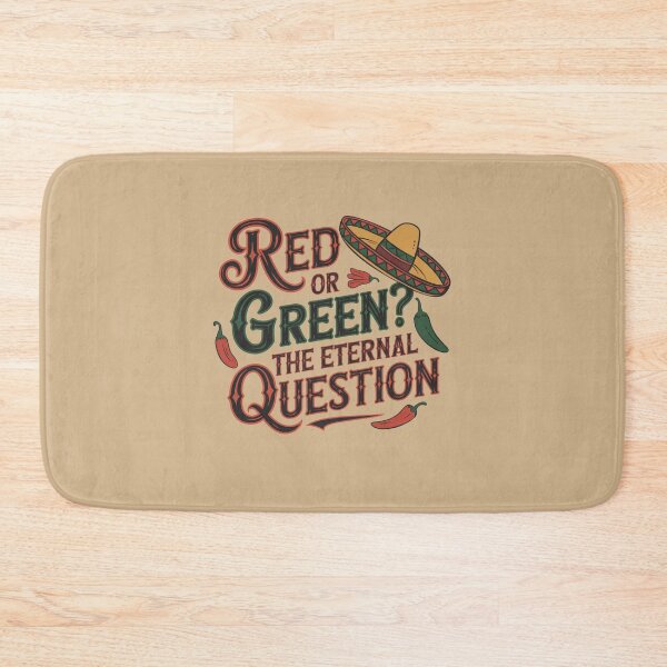 Item preview, New Mexico: Red or Green The Eternal Question designed and sold by Peter Stawicki.