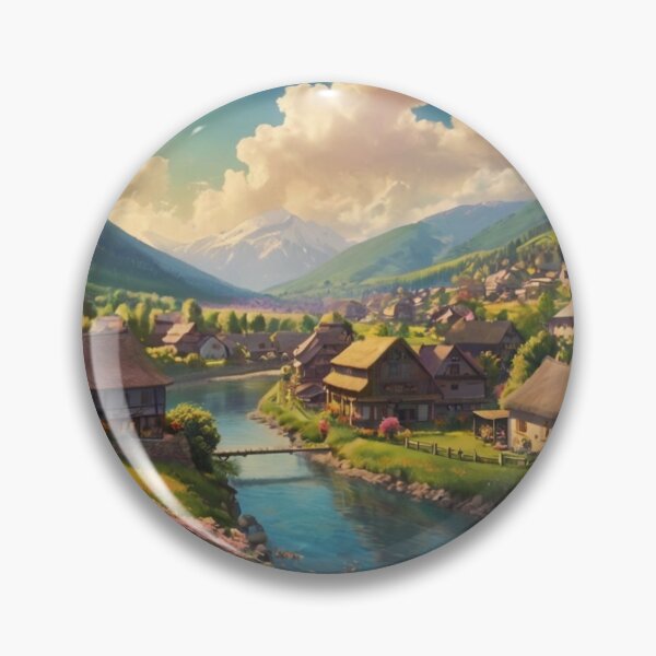 Item preview, Valley of Dreams: Nature’s Enchanted Village designed and sold by BlareBlare.