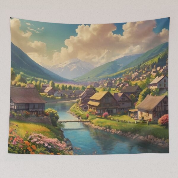 Item preview, Valley of Dreams: Nature’s Enchanted Village designed and sold by BlareBlare.