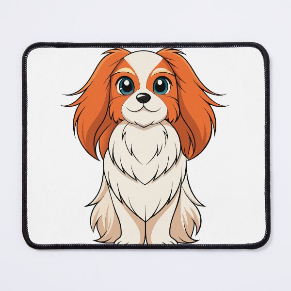 Item preview, Serene Japanese Chin Digital Art designed and sold by iwcus.
