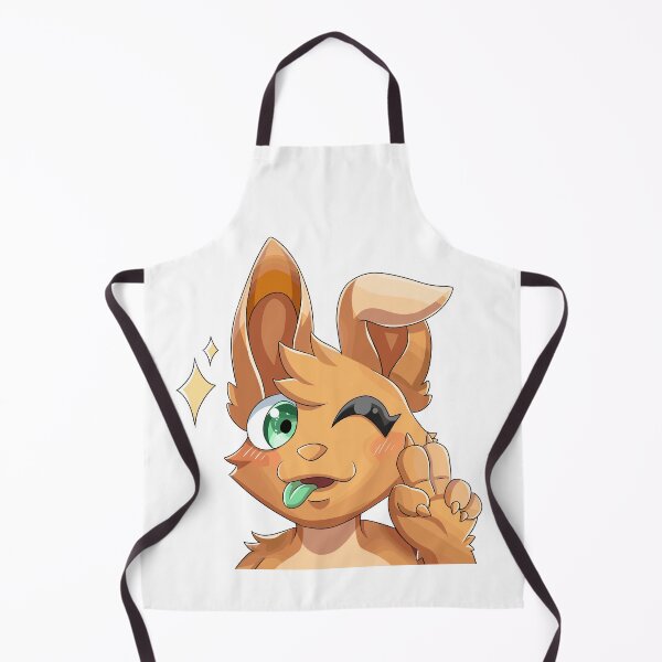 Item preview, Cute Cartoon Bunny Making Peace Sign with Playful Expression designed and sold by agusgustiwa.