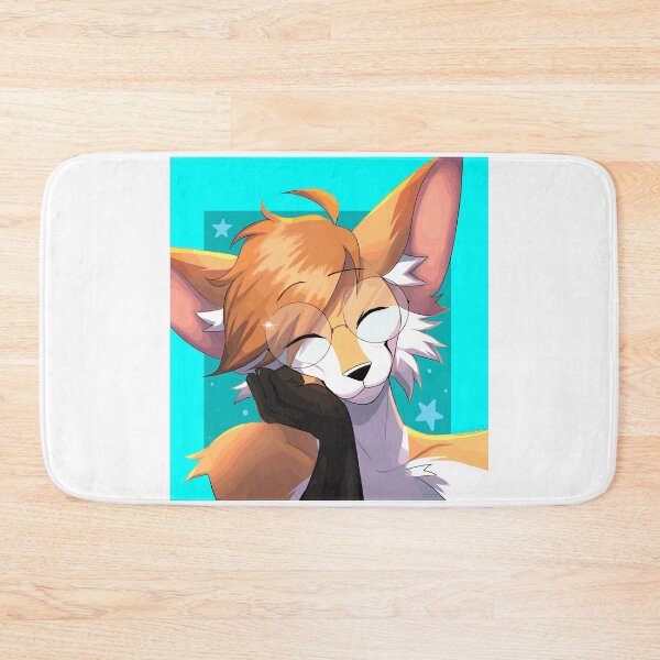 Item preview, Cute Furry Character With Glasses and a Playful Expression designed and sold by agusgustiwa.