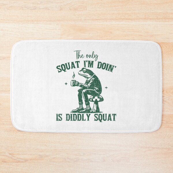 Item preview, The Only Squat I'm Doing Is Diddly Squat Funny Cowboy Saying designed and sold by spirorinin.