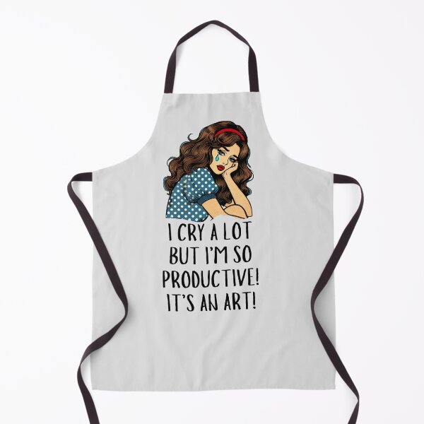 Item preview, I Cry A Lot But I Am So Productive designed and sold by Fanverse Merchandise.