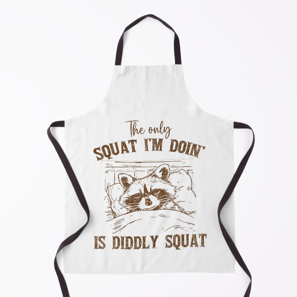 Item preview, The Only Squat I'm Doing Is Diddly Squat Funny Cowboy designed and sold by spirorinin.