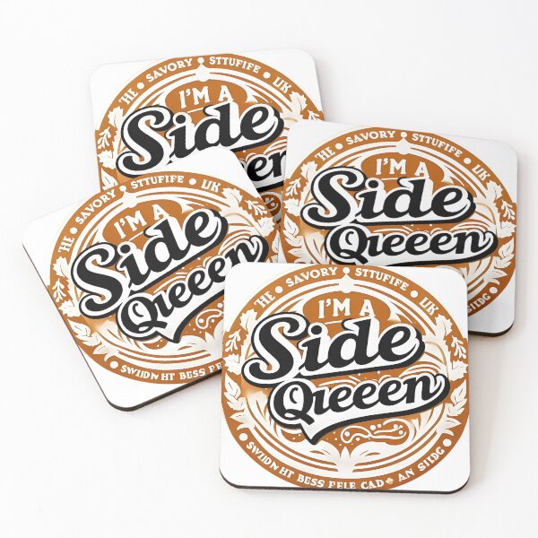 Item preview, I’m a Side Queen - Retro Holiday Feast Design designed and sold by TeesHearts100.